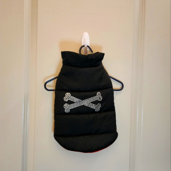 Bad to the Bone Dog Quilted Vest - Picture 1 of 2